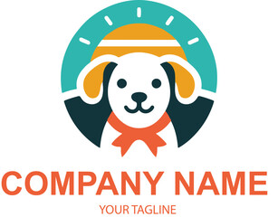 vector pet logo design 