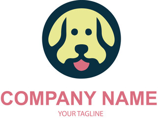 vector pet logo design 