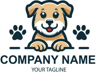 vector pet logo design 