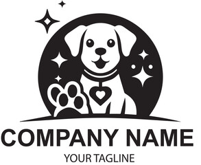 vector pet logo design 