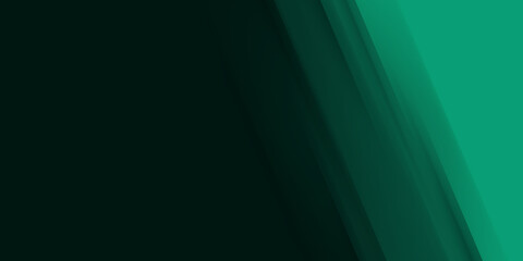 Obraz premium Abstract luxury dark green overlap layer with shiny green line 