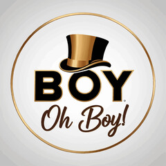 stylized text logo for the show_Boy