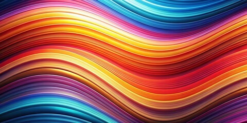 Abstract Geometric Stripes Wavy Animation Background for Modern Design Projects