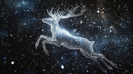 The Cosmic Glittering Deer
