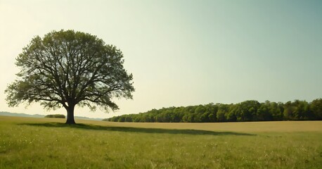 Fototapeta premium AI generated tree 