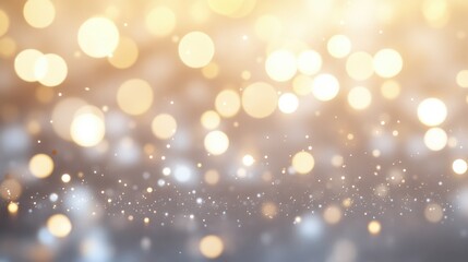 The Golden Bokeh Light Effect