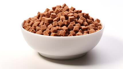 Dried kibble pet food