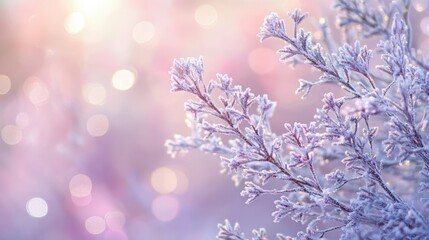 Fototapeta premium The Frosted Branch in Winter