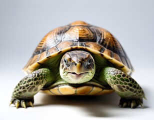 Obraz premium AI generated turtle on a white background