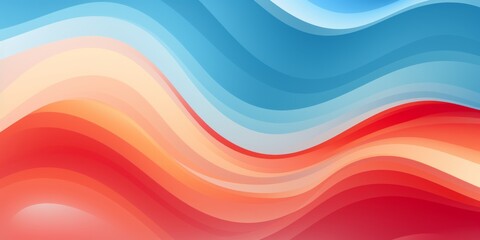 Abstract Colorful Wave Background with Dynamic Effect for Modern Design Patterns