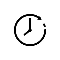 clock, time - vector icon