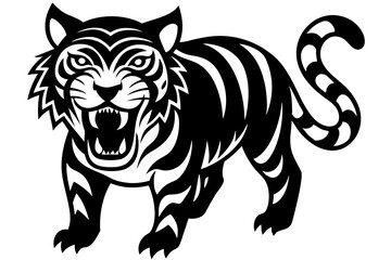 tiger head mascot