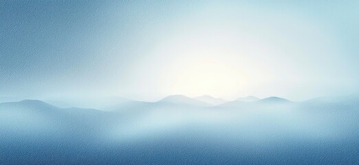 Fototapeta premium Misty Blue Mountain Range - Perfect for Nature-Inspired Designs or Travel-Themed Projects
