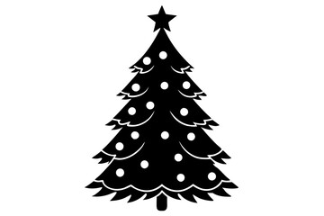 christmas tree illustration