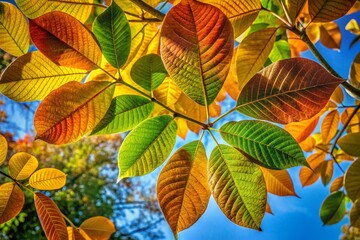 Explore the Unique Appearance of Walnut Tree Leaves: A Guide to Identification and Characteristics of Foliage