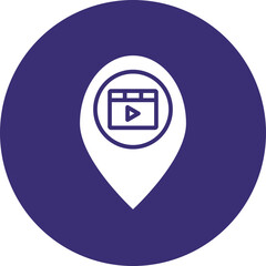 Obraz premium Location Icon Design