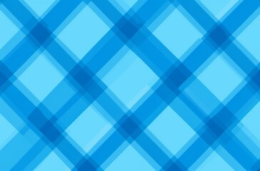 Blue Diagonal Plaid Pattern Background Vector Illustration with  a sleek and modern blue plaid pattern 