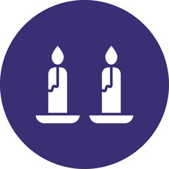 Candle Icon Design
