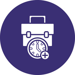 Overtime Icon Design
