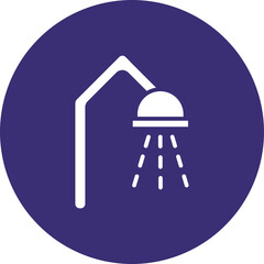 Shower Icon Design