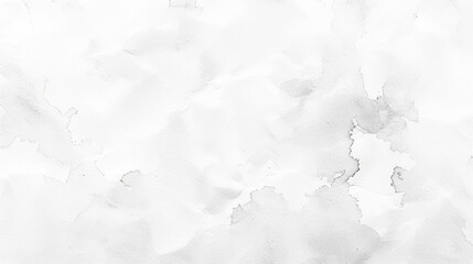 Obraz premium White watercolor paper with visible texture, and strokes of grey colors. 
