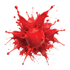 difference colourful paint splash png design 