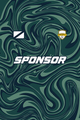 Sports shirt design, abstract pattern ready to print - Football shirt for sublimation HD Quality