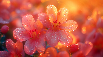 Fototapeta premium close up of flower. floral background