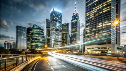 Fototapeta premium Business Vision in Progress Icon for Urban Exploration Photography