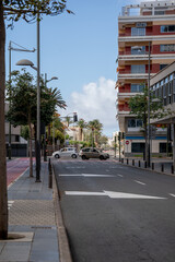 cityscape. Street of Las Palmas de Gran Canaria Center. Gran Canaria. Canary islands. Spain