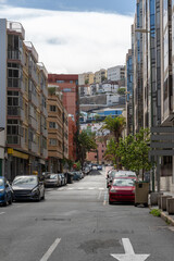 cityscape. Street of Las Palmas de Gran Canaria Center. Gran Canaria. Canary islands. Spain