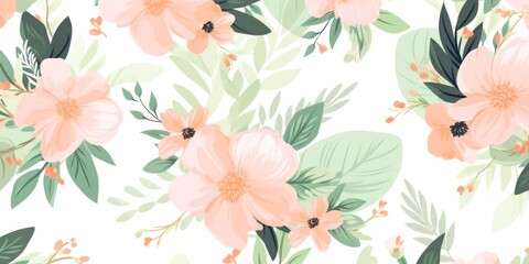 Botanical pattern for fabrics, covers, leaflets, business cards, Happy Birthday cards, Wedding Invitations, for use in graphics . 