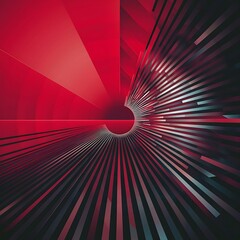 Gradient red futuristical strip line pattern background, vector eps10