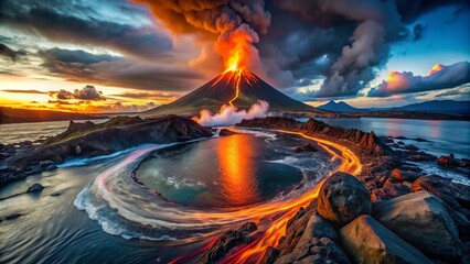 Stunning Images of the Ring of Fire: Volcanic Activity, Earthquakes, and Natural Wonders of the Pacific Rim