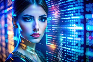 Closeup of Code on Computer Screen - Fashion Tech Fusion