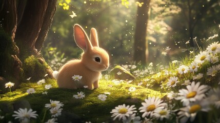 A snowboarder performs a trick on a snow ramp during a winter sunset.