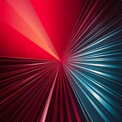 Obraz premium Gradient red futuristical strip line pattern background, vector eps10