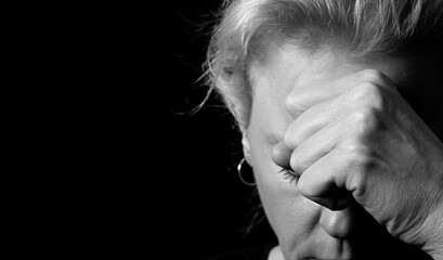 woman stressed out and abuse with depression people stock photos stop image