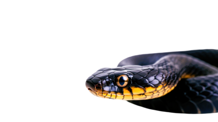 Happy new year 2025, year of the snake. Transparent background PNG file.