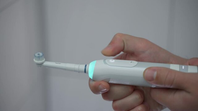 Toothbrush In Hand