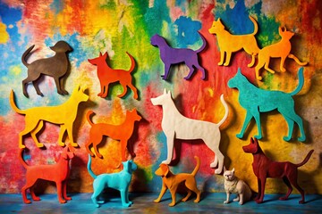 Creative Pet Cutout Designs for Modern Decor and Personalization