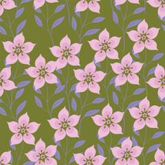 Seamless floral pattern