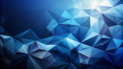 Obraz premium Dark Blue Vector Low Poly Layout for Modern Design and Backgrounds