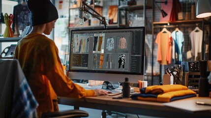 Revolutionizing Fashion: AI-Driven Designs in the Studio