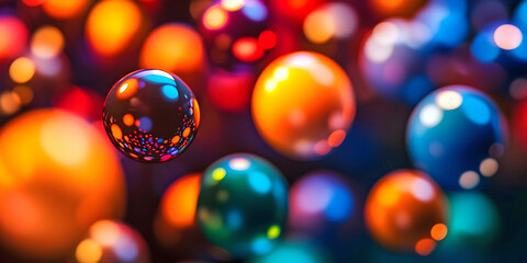 abstract 3d shapes background, ai generated.	
