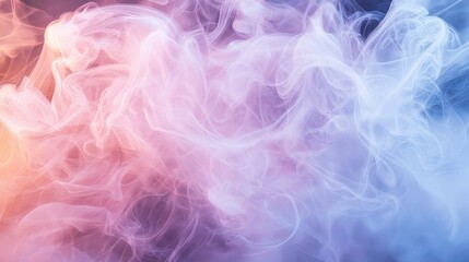 Obraz premium Pastel smoke background