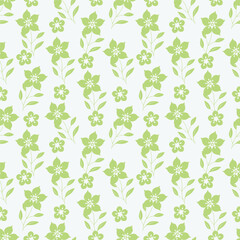 Abstract elegance pattern with floral background.