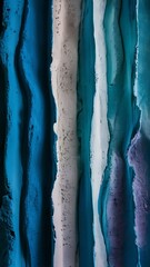 Closeup of rough blue background