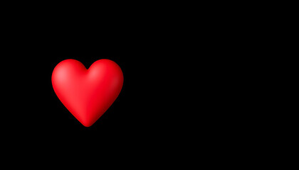 The red heart on black black background including cross beside the heart. The cross is the symbol of Christian religion. God love everyone and help all people. Sunday go to church to pray and worshi