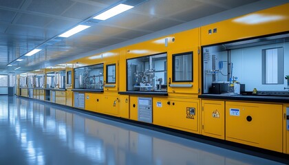 Ensuring laboratory safety with chemical safety standards in a modern facility